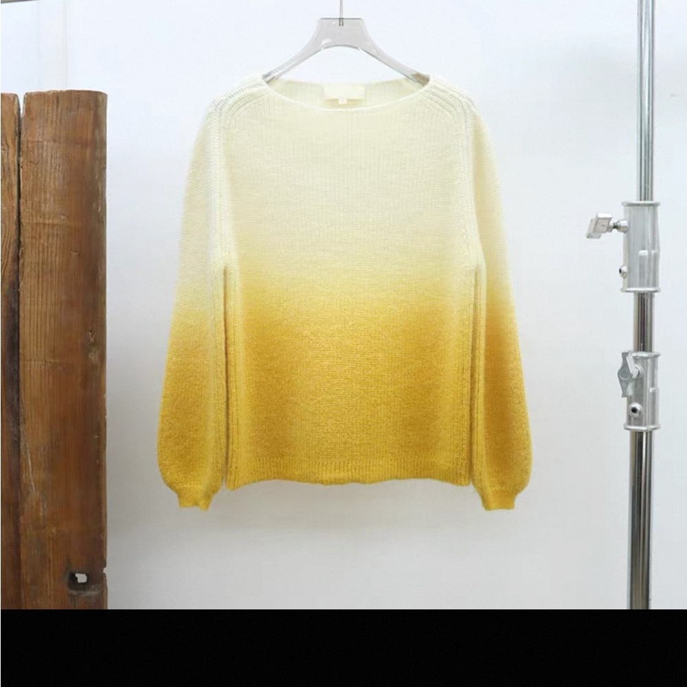 Sezane Yellow Sweater